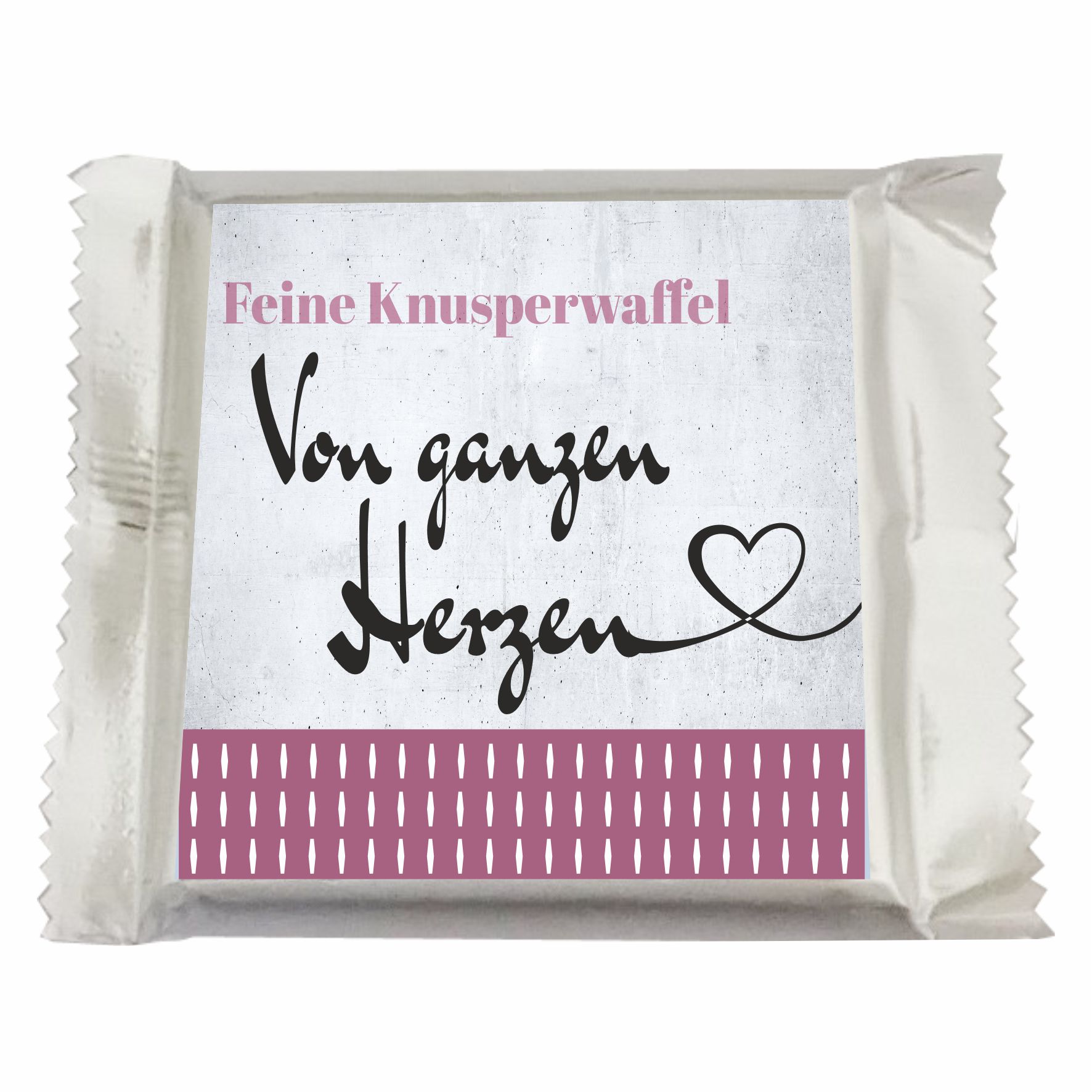 Feine Knusperwaffel mit Haselnusscreme- Füllung 